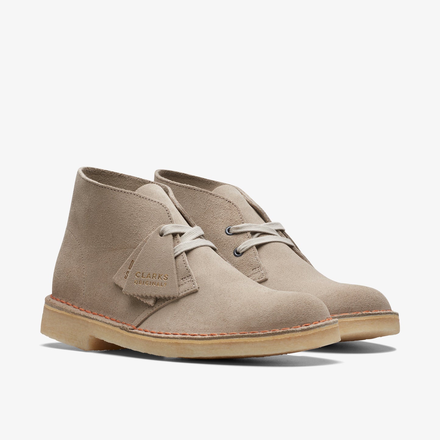Clarks Womens Desert Boot Sand Suede 26155525