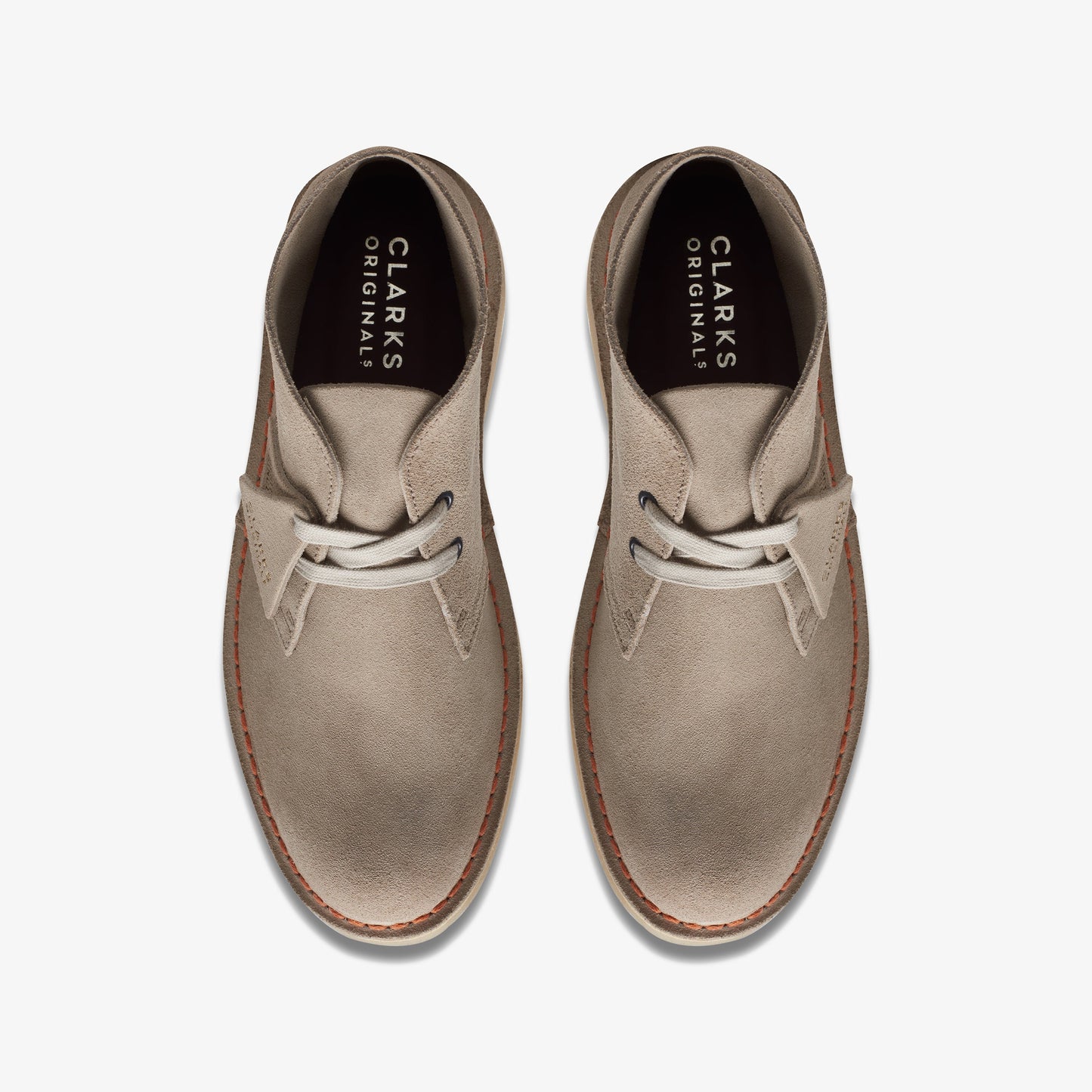 Clarks Womens Desert Boot Sand Suede 26155525