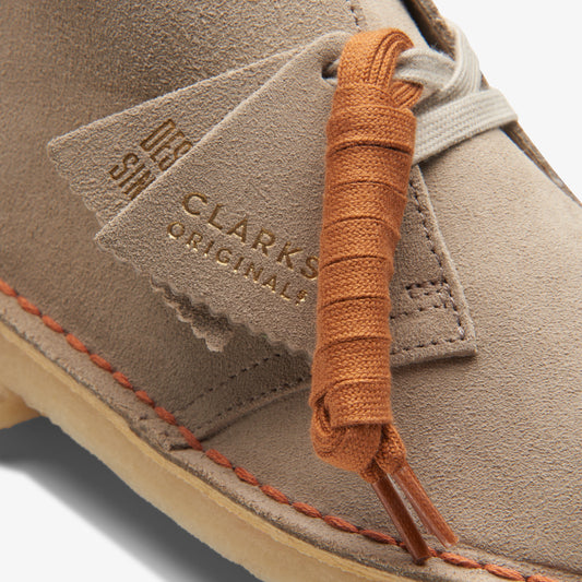 Clarks Womens Desert Boot Sand Suede 26155525