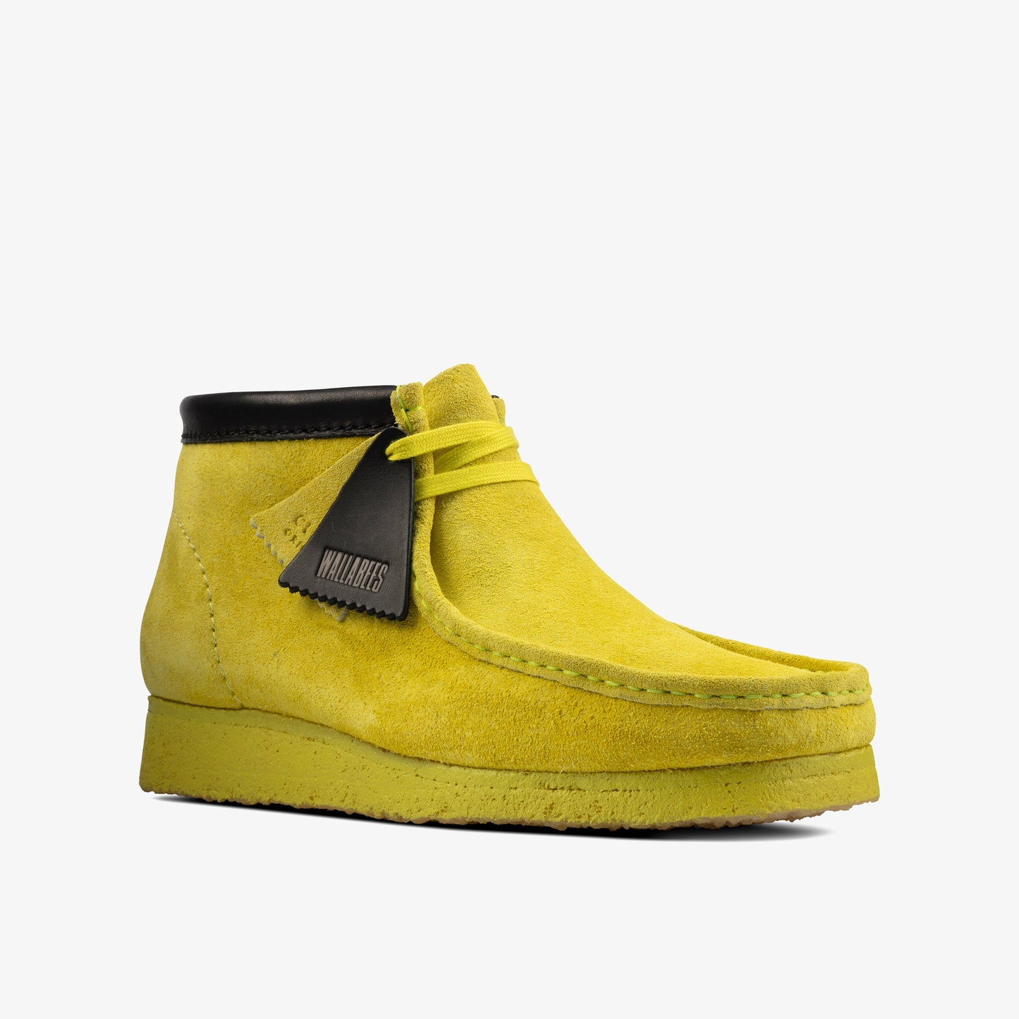 Clarks Mens Wallabee Boot Lime 26162470