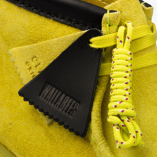 Clarks Mens Wallabee Boot Lime 26162470