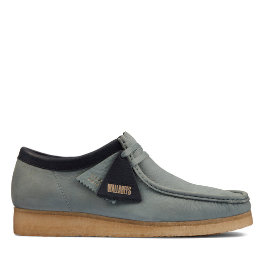 Clarks Mens Wallabee Sage Nubuck 26162538