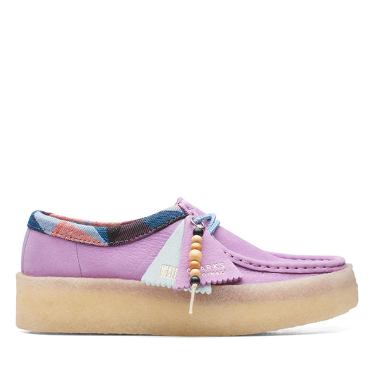 Clarks Womens Wallabee Cup Light Purple