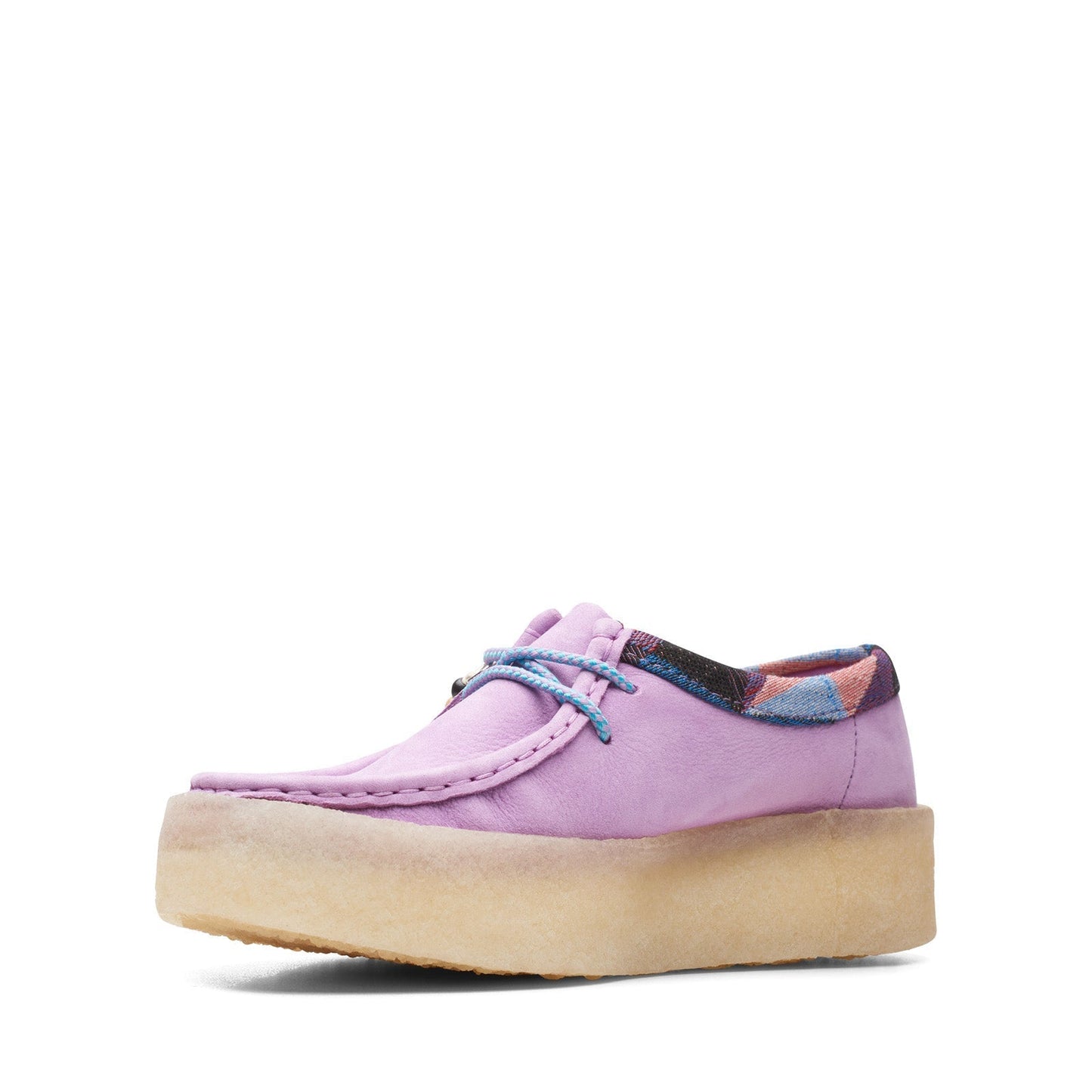 Clarks Womens Wallabee Cup Light Purple
