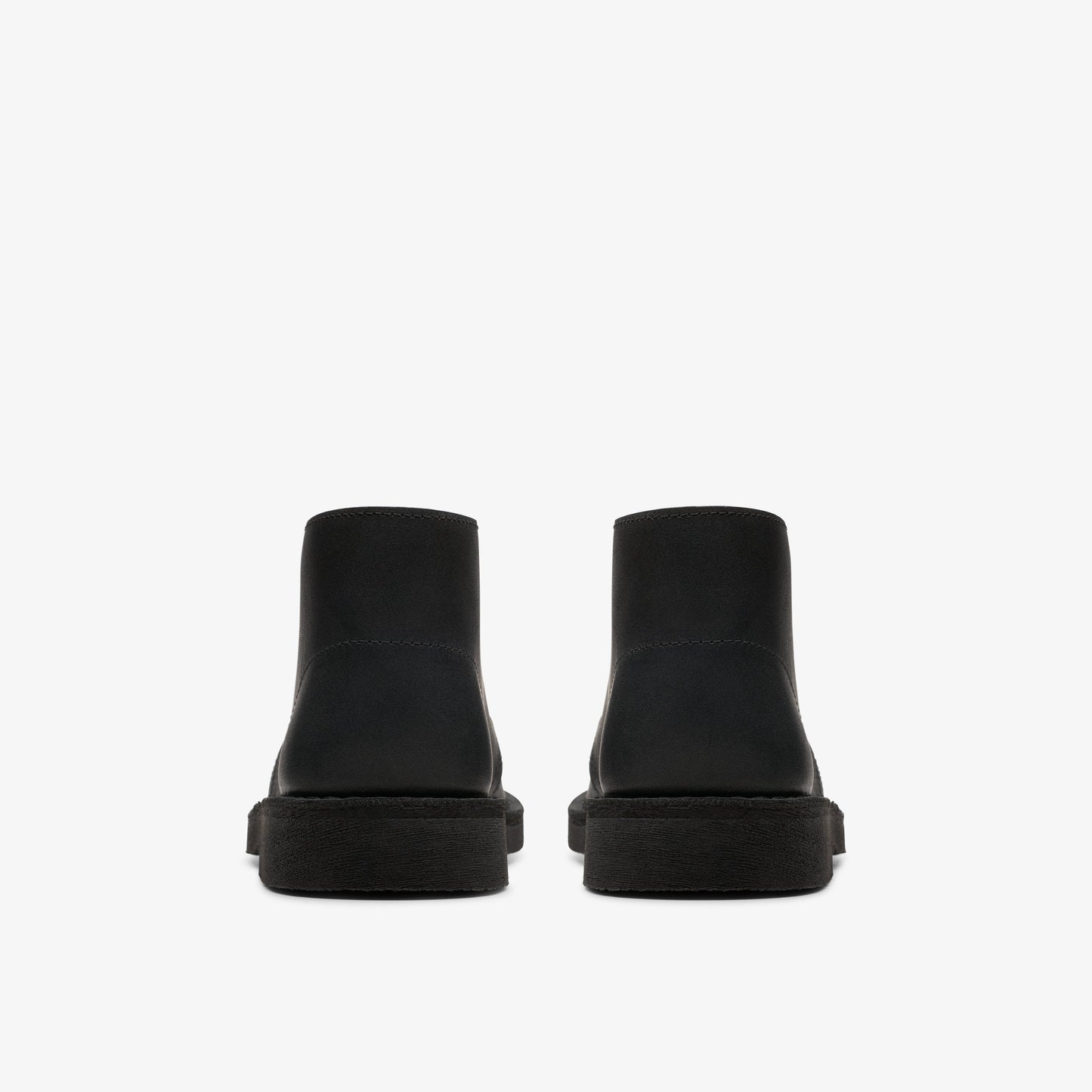 Clarks Kids - Desert Boot Older Black Leather 26168040