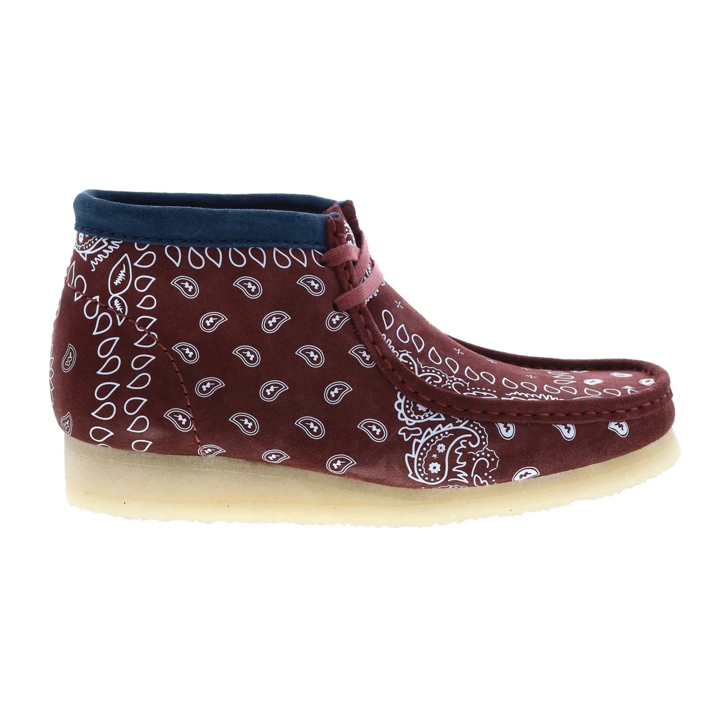 Clarks Mens Wallabee Boot Brick Paisley 26168826