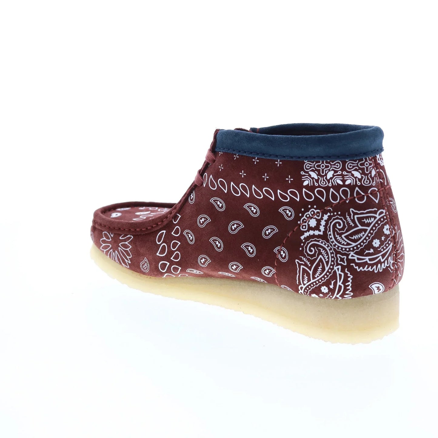 Clarks Mens Wallabee Boot Brick Paisley 26168826