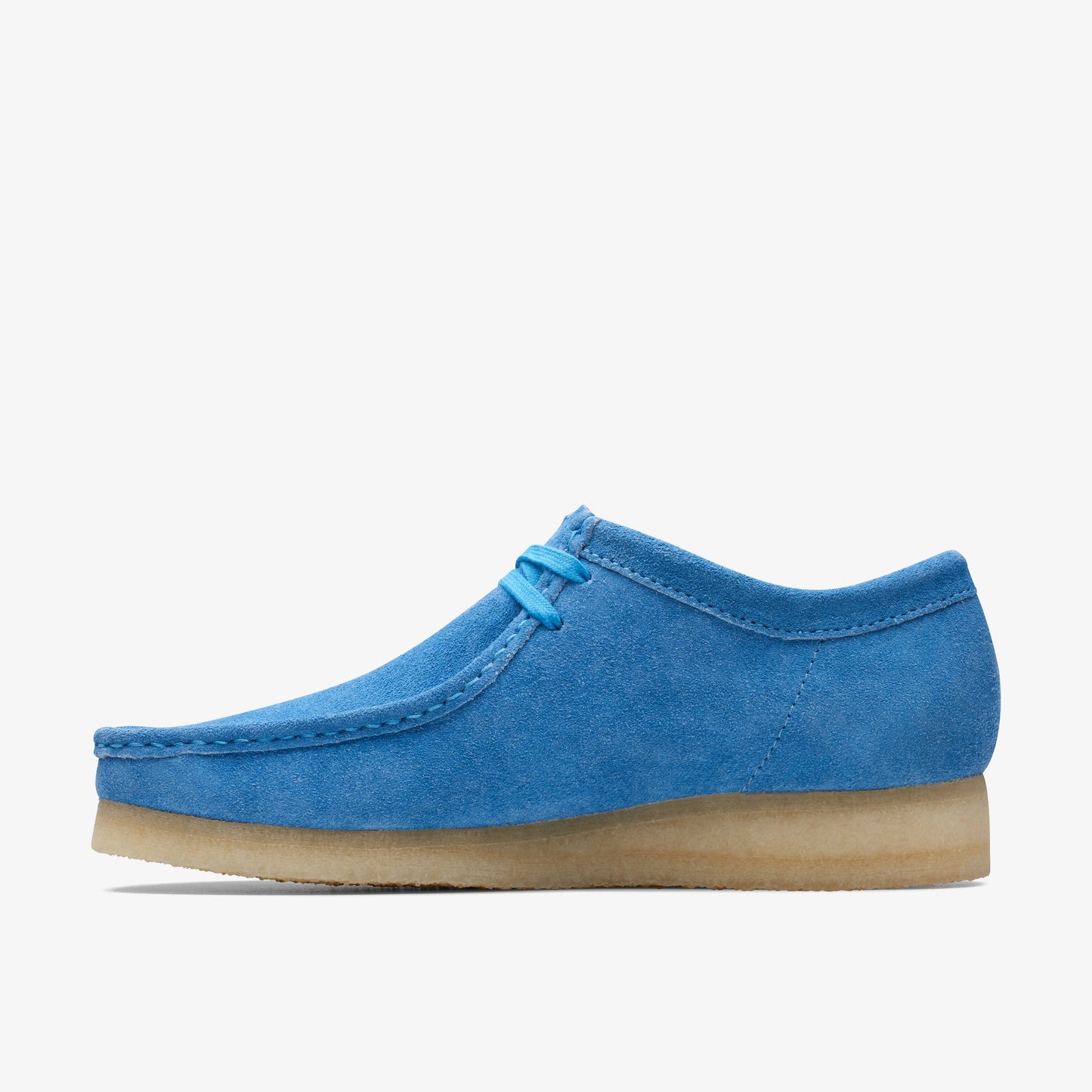 Clarks Mens Wallabee Bright Blue 26170534