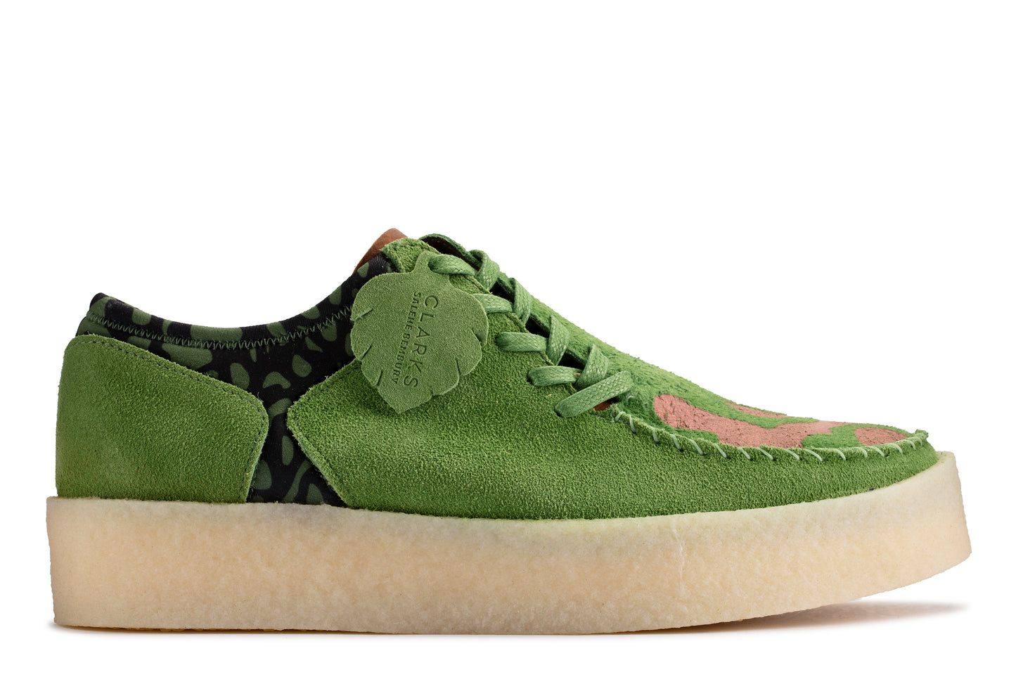 Clarks Mens Lugger Cupsole Dark Green 26172615