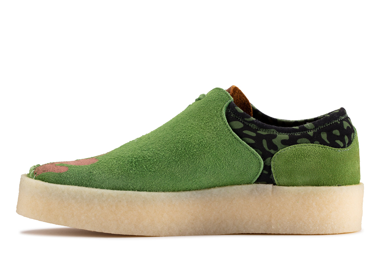 Clarks Mens Lugger Cupsole Dark Green 26172615