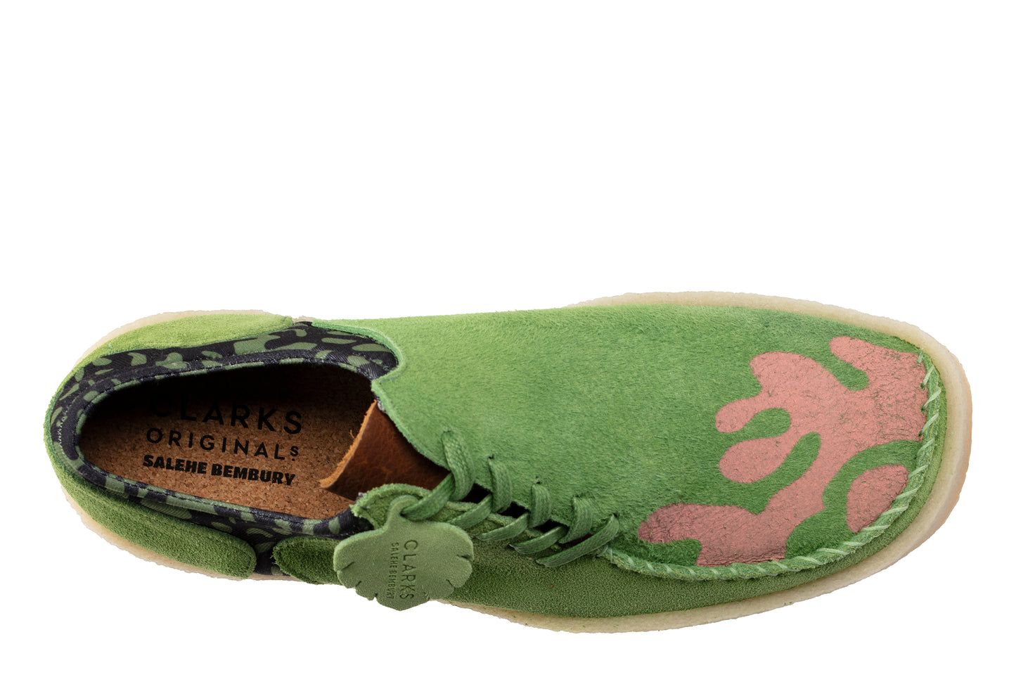Clarks Mens Lugger Cupsole Dark Green 26172615