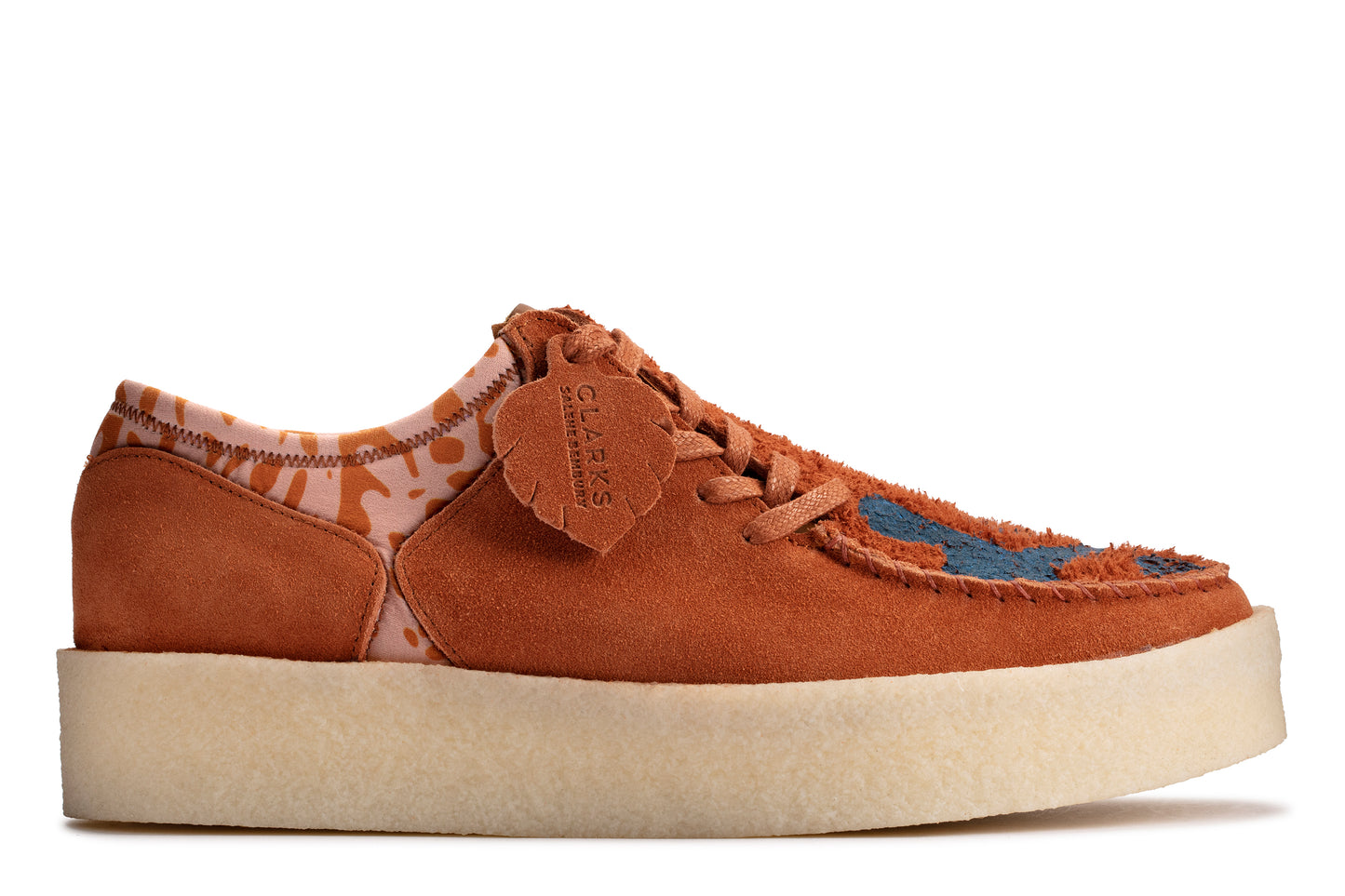 Clarks Mens Lugger Cupsole Orange 26172616