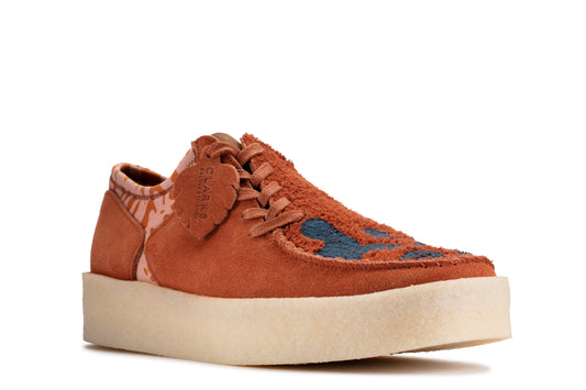 Clarks Mens Lugger Cupsole Orange 26172616