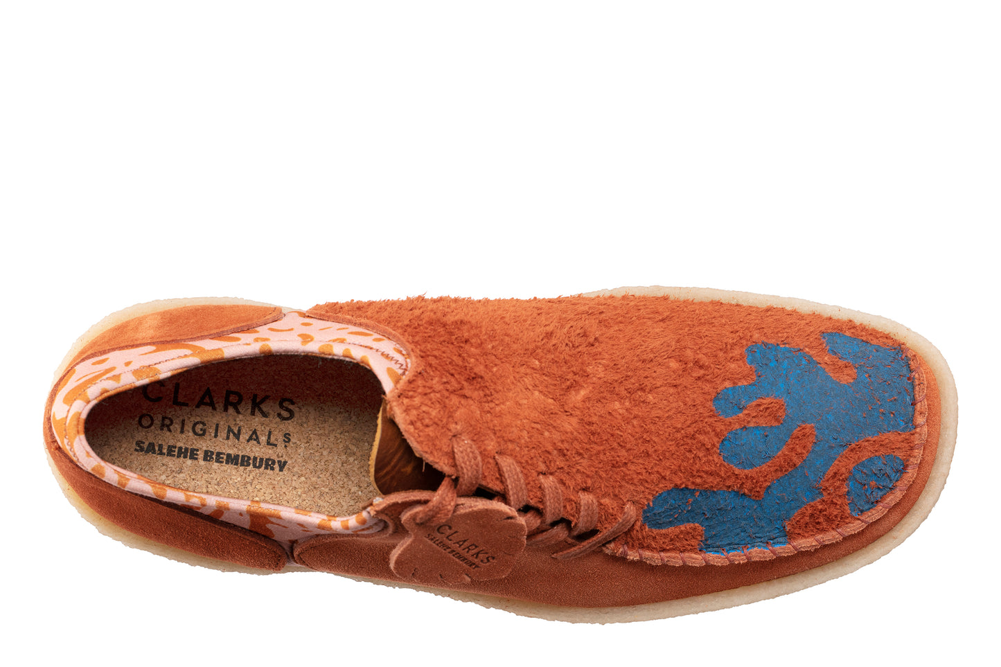 Clarks Mens Lugger Cupsole Orange 26172616