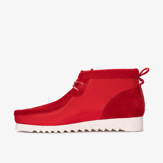 Clarks Mens Wallabee Boot FTRE Red 26173081