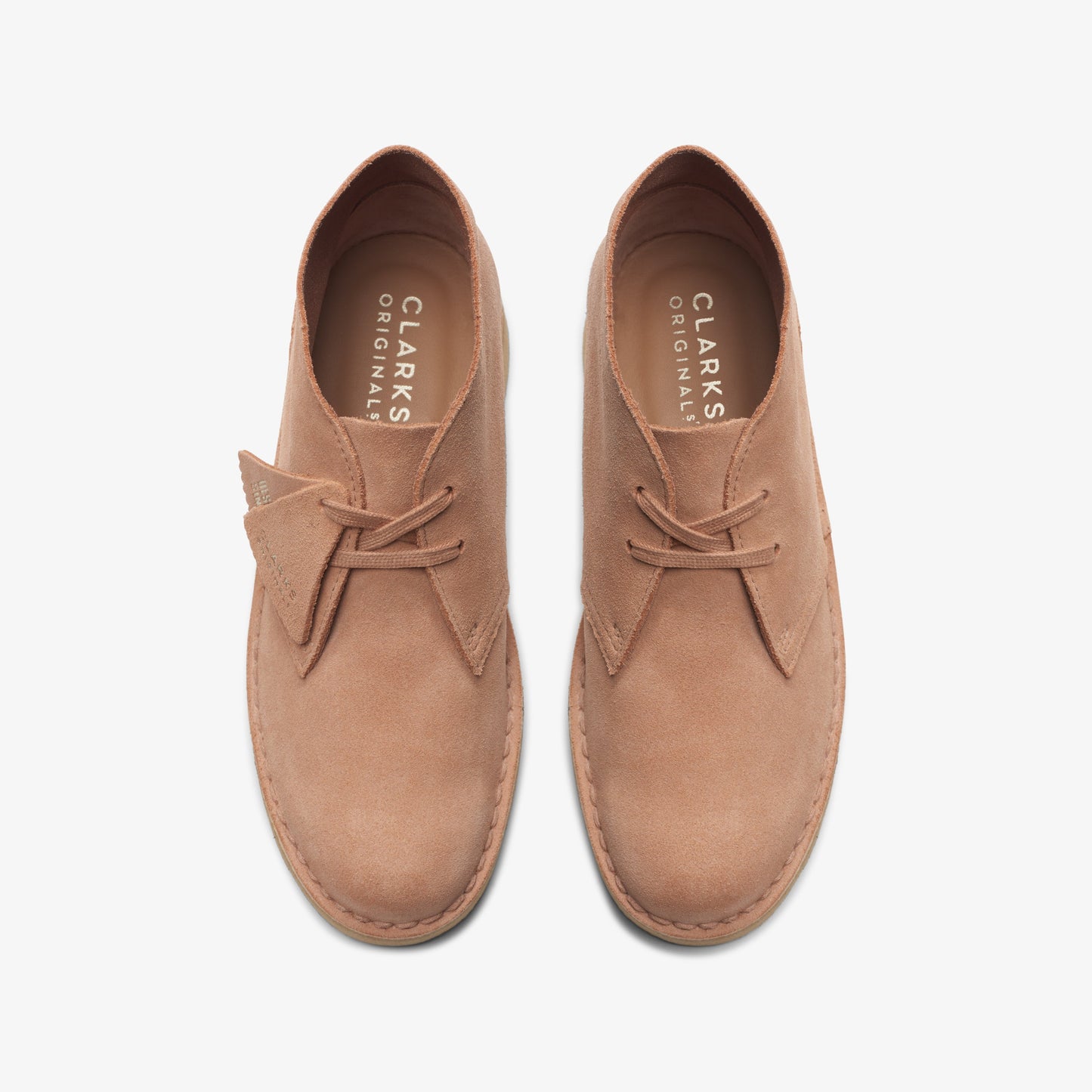 Clarks Womens Desert Boot Warm Beige 26173214