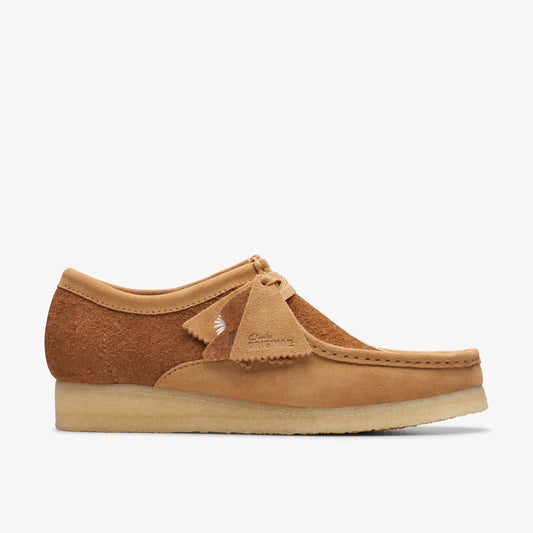 Clarks Mens Wallabee Tan Combination 26175917