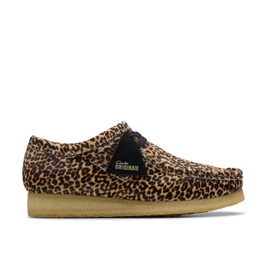 Clarks Mens Wallabee Leopard Print 26179166
