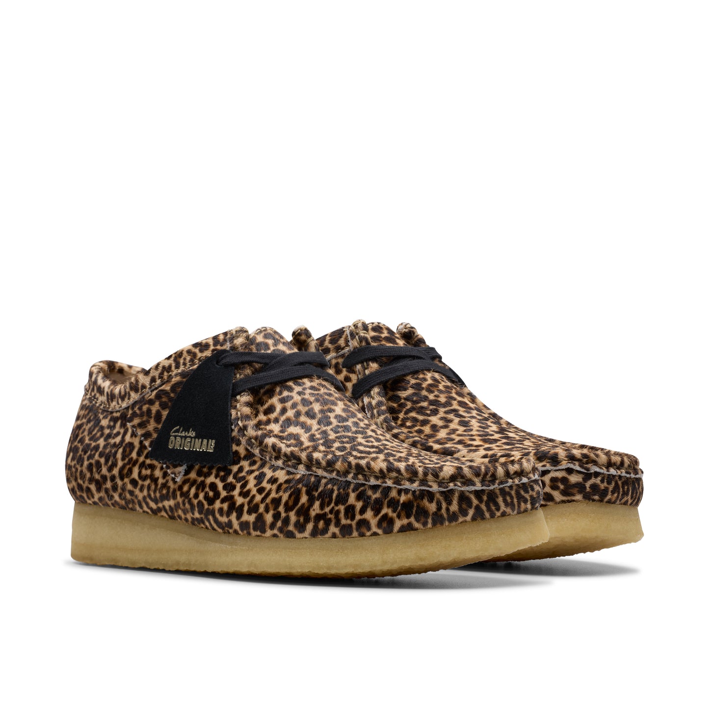 Clarks Mens Wallabee Leopard Print 26179166