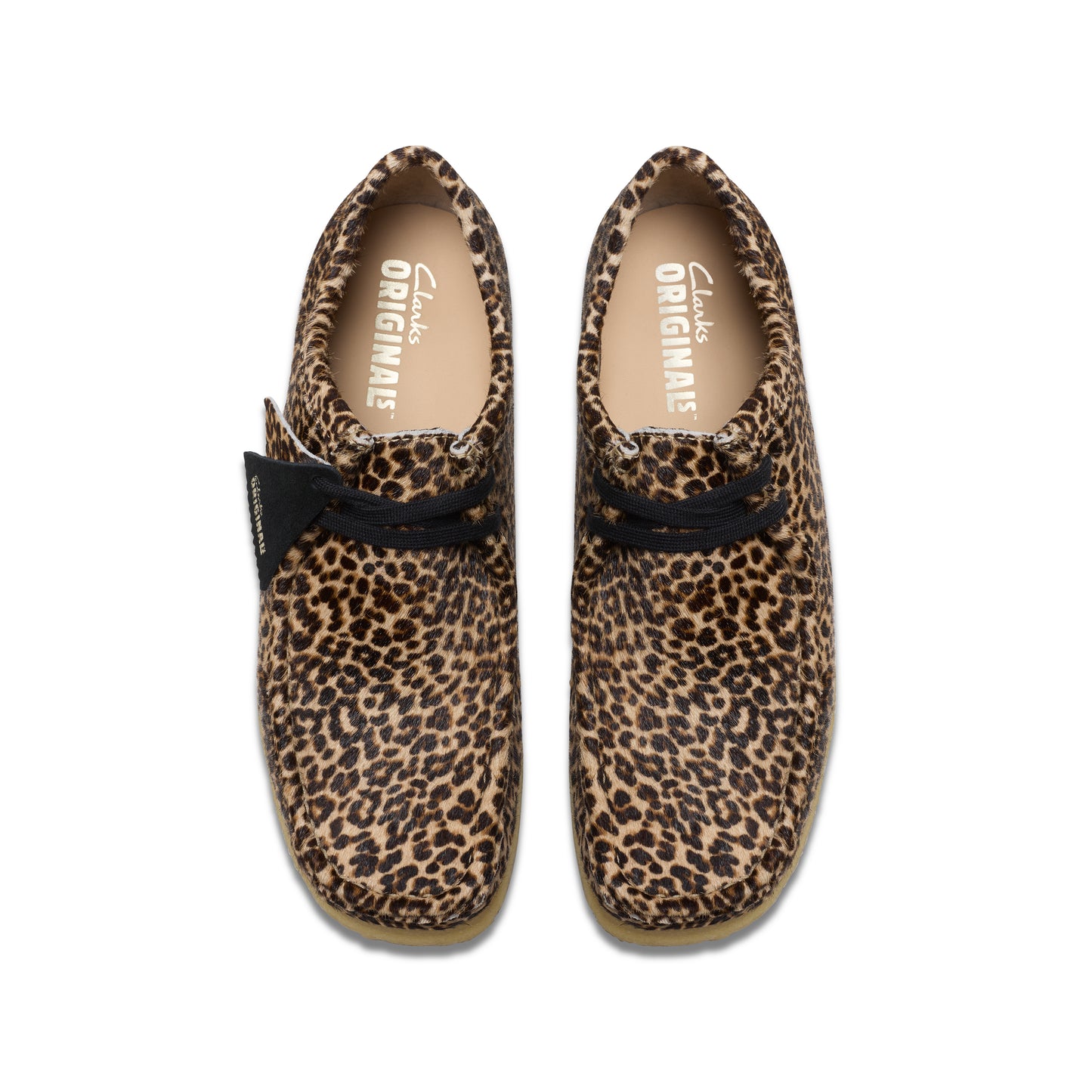 Clarks Mens Wallabee Leopard Print 26179166