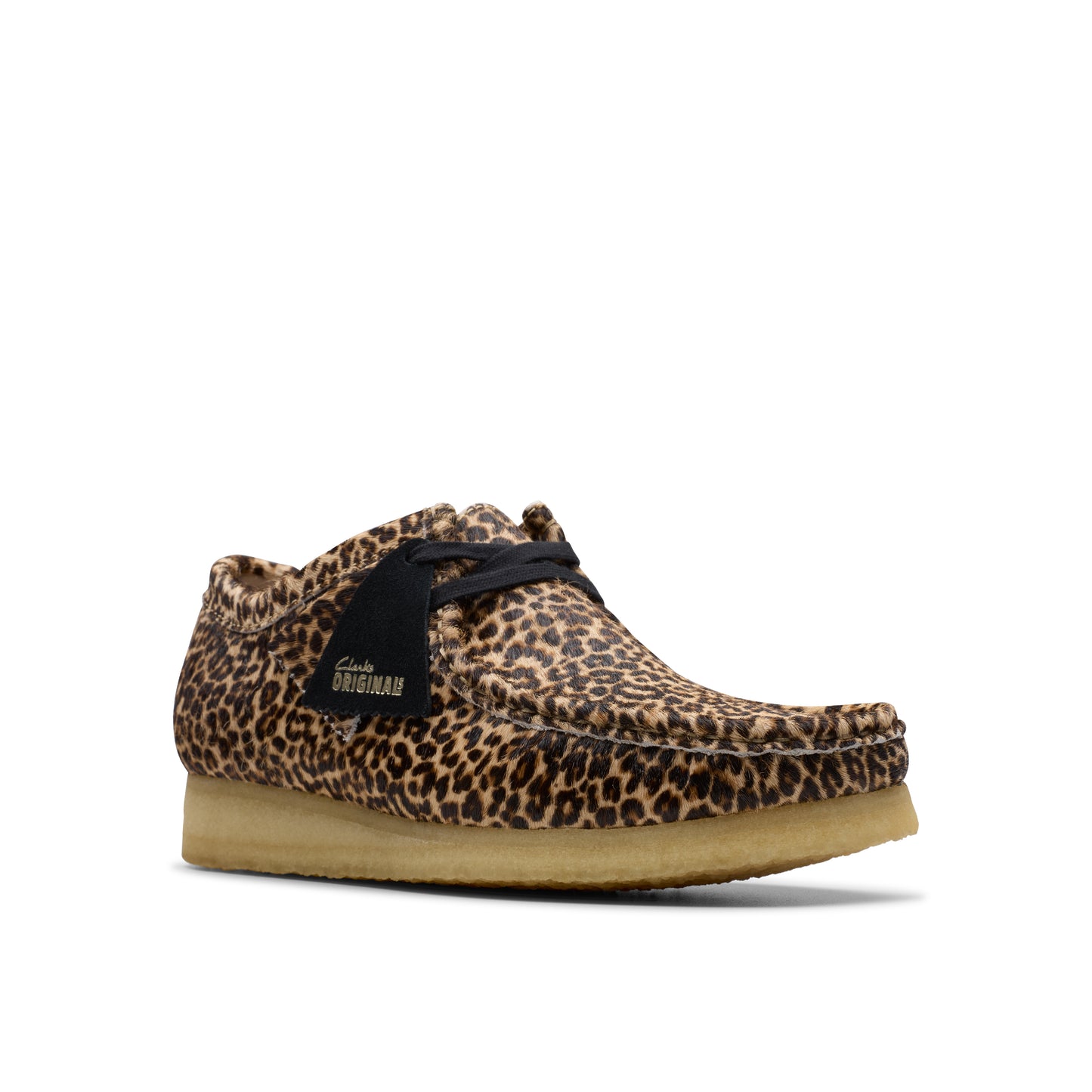 Clarks Mens Wallabee Leopard Print 26179166
