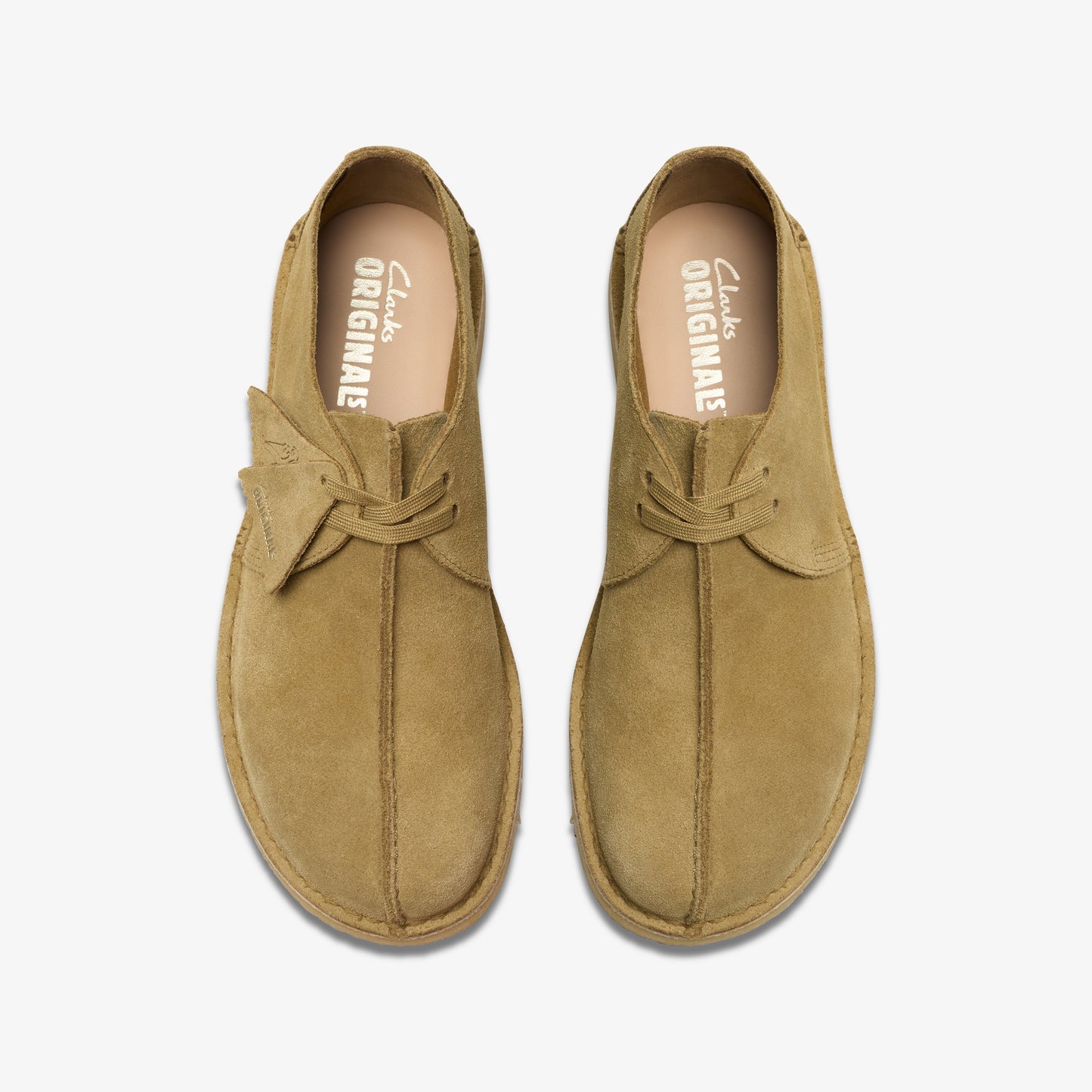Clarks Mens Desert Trek Oakwood Suede 26179325