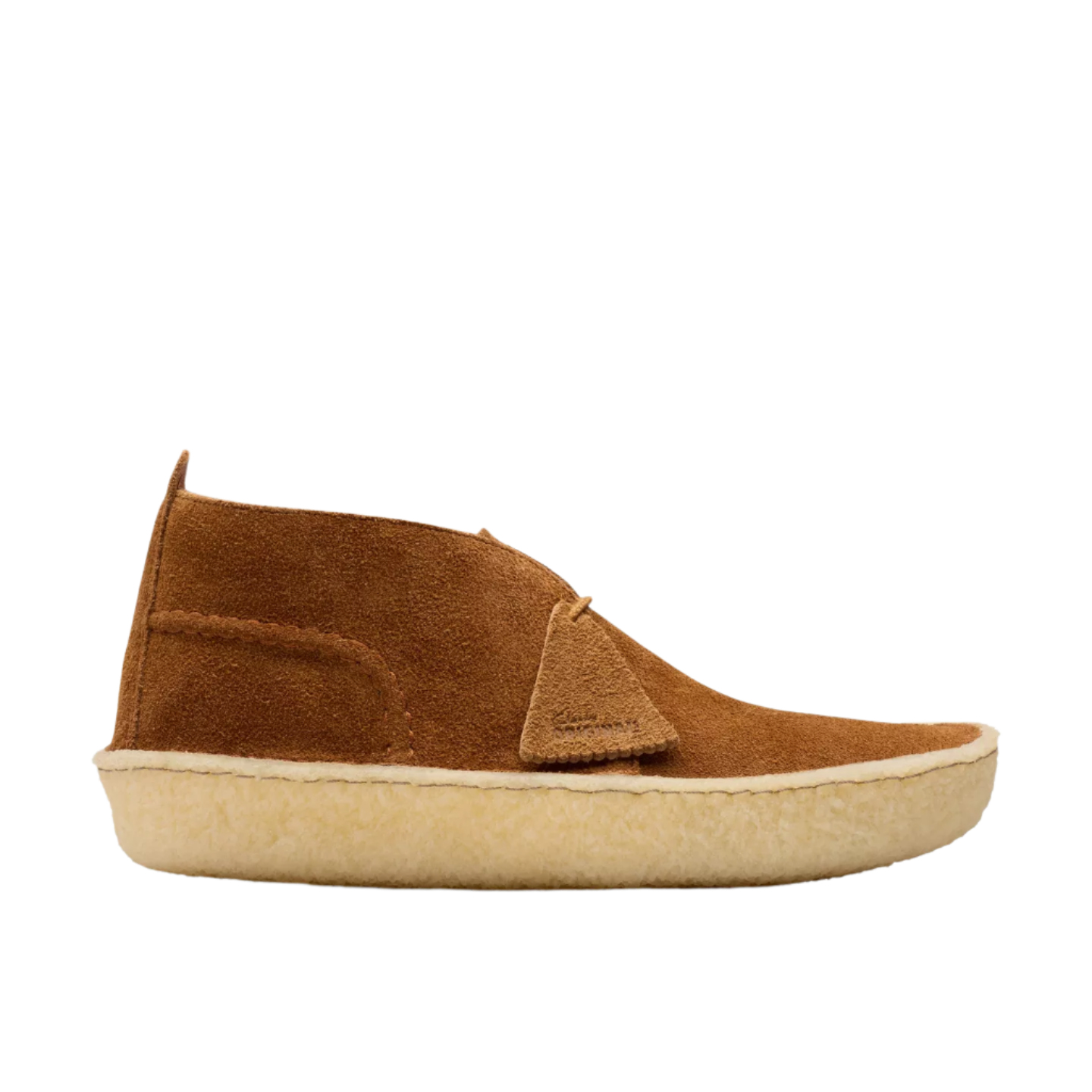 Clarks Mens Desert Rain Dark Cola Suede 26181144