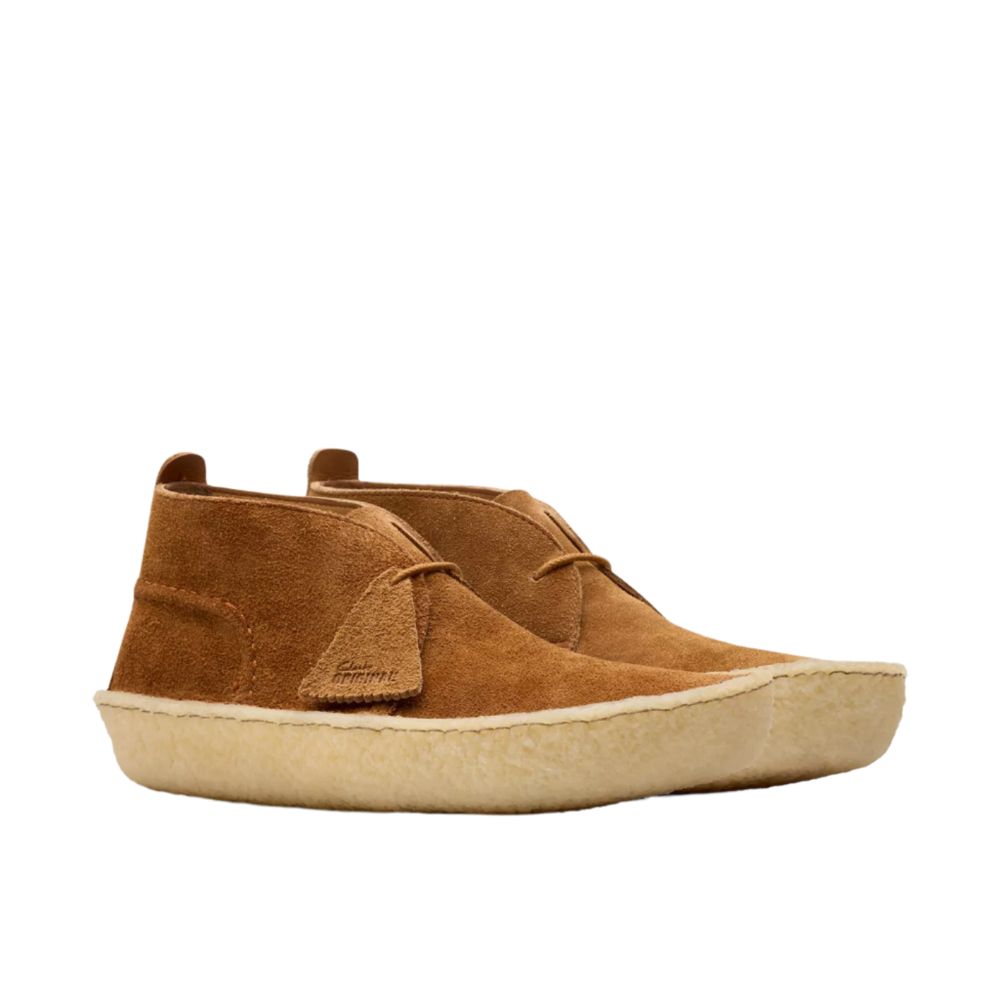 Clarks Mens Desert Rain Dark Cola Suede 26181144