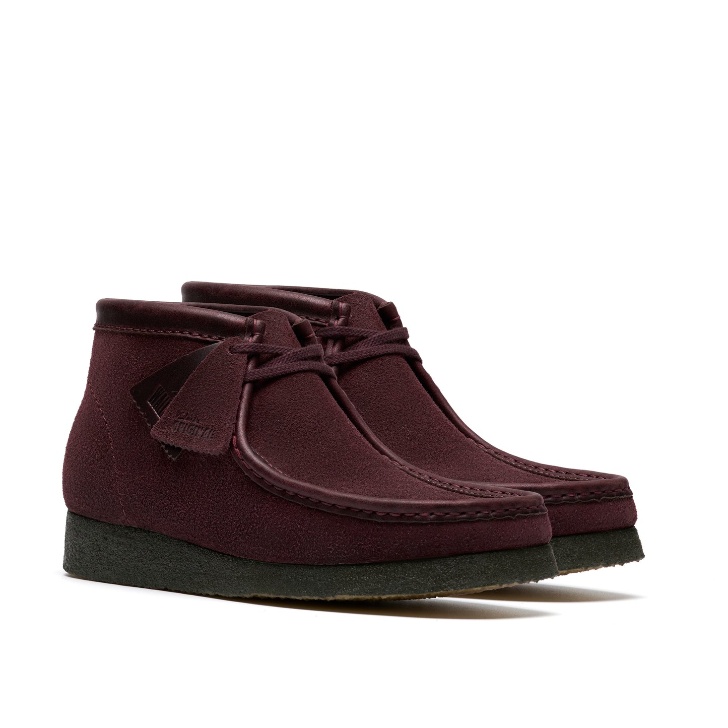 Clark Men's Wallabee Boot Purple Grape Suede 26182751