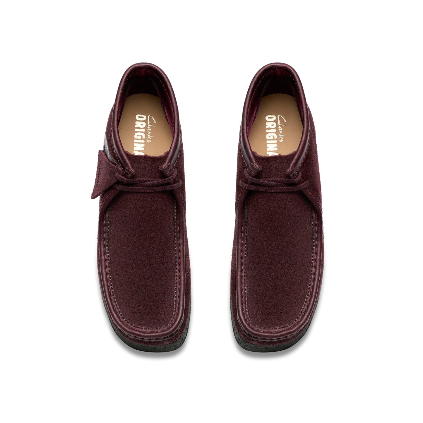 Clark Men's Wallabee Boot Purple Grape Suede 26182751