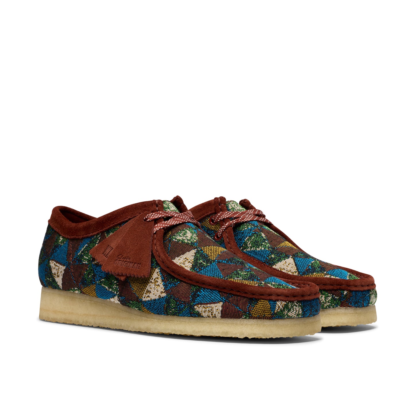 Clark Men's Wallabee Multicolour Textile 26182834
