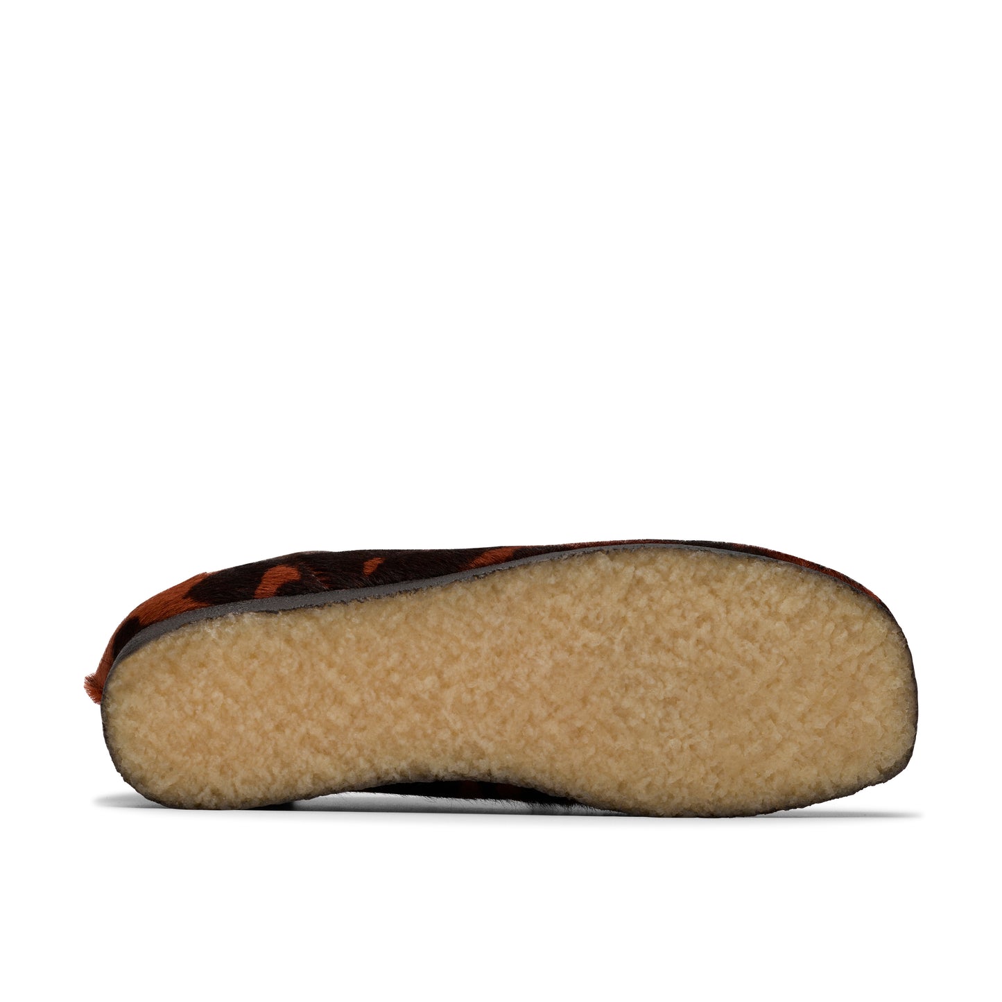 Clarks Mens Wallabee Brown Cow Print 26183756