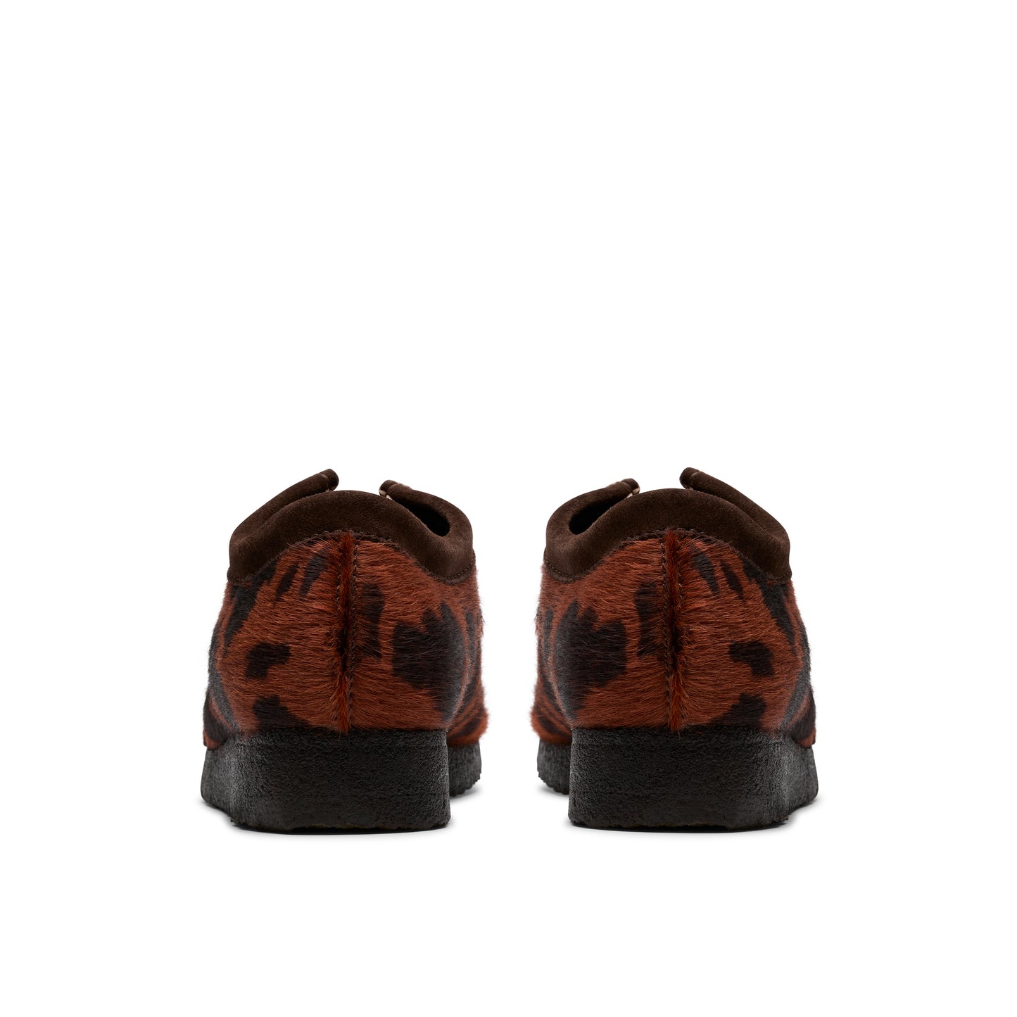 Clarks Mens Wallabee Brown Cow Print 26183756