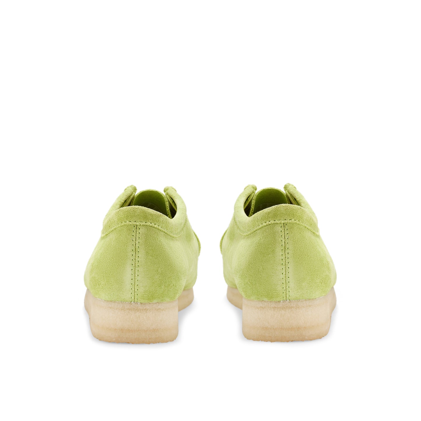 Clarks Mens Wallabee Lime Suede 26183757