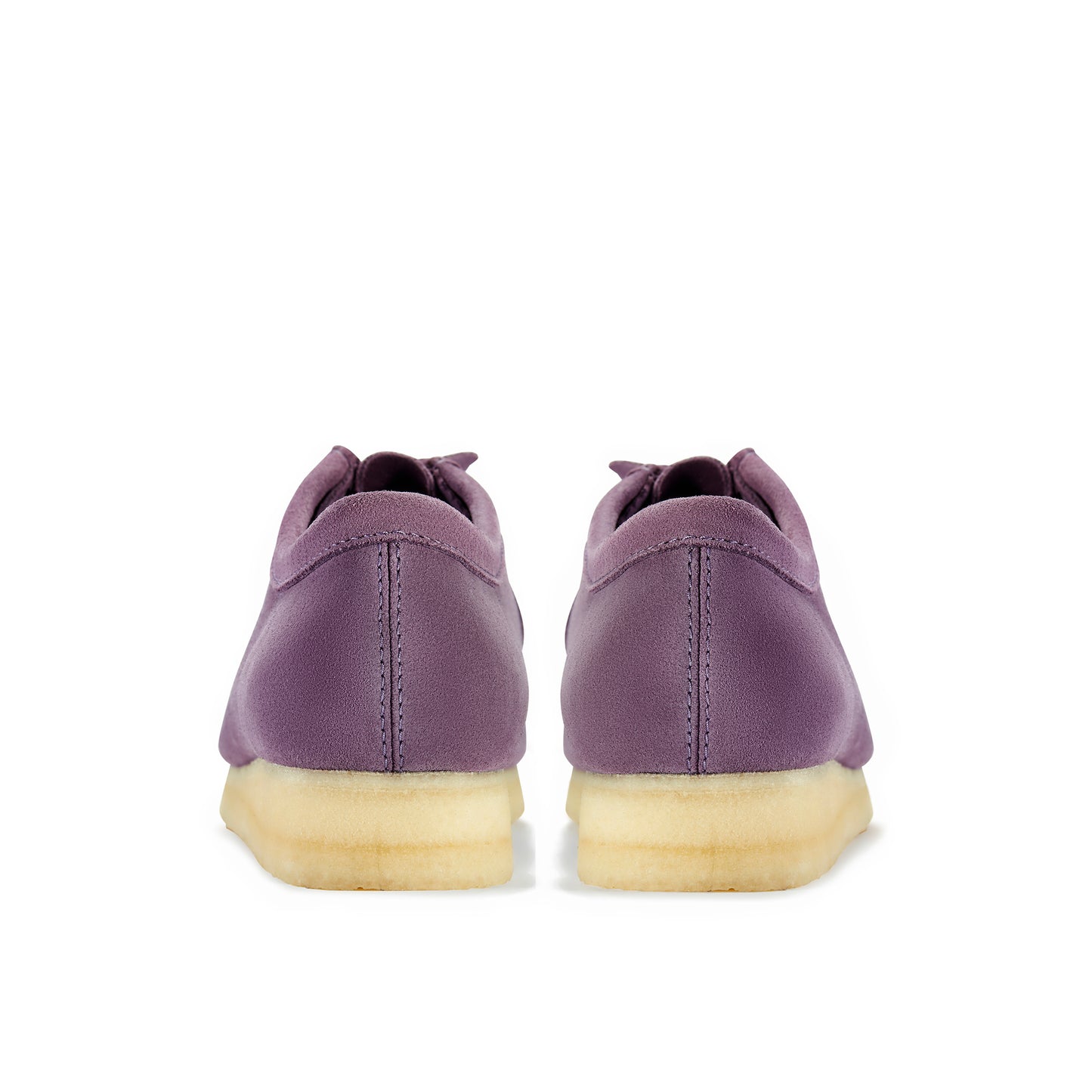 Clark Mens Wallabee Plum Suede 261183759
