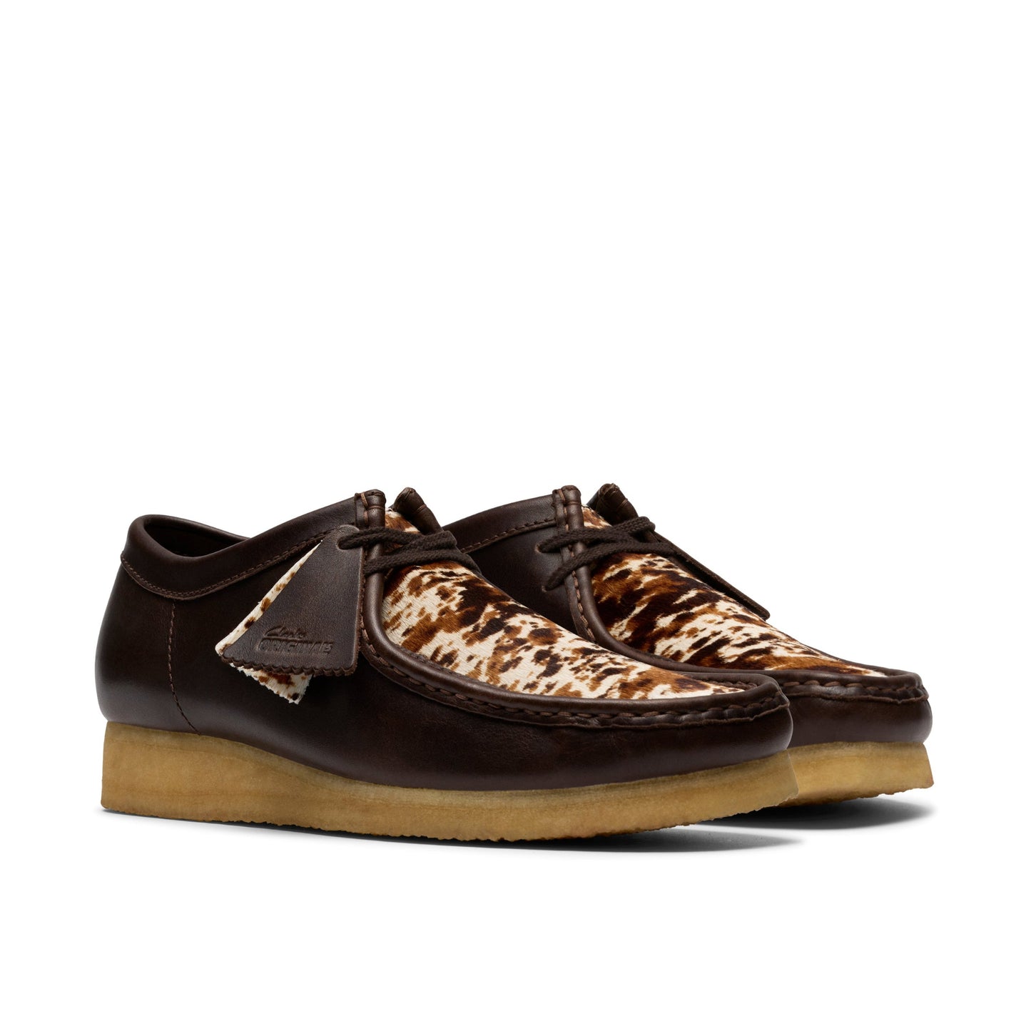 Clark Mens Wallabee Brown Interest 26183768