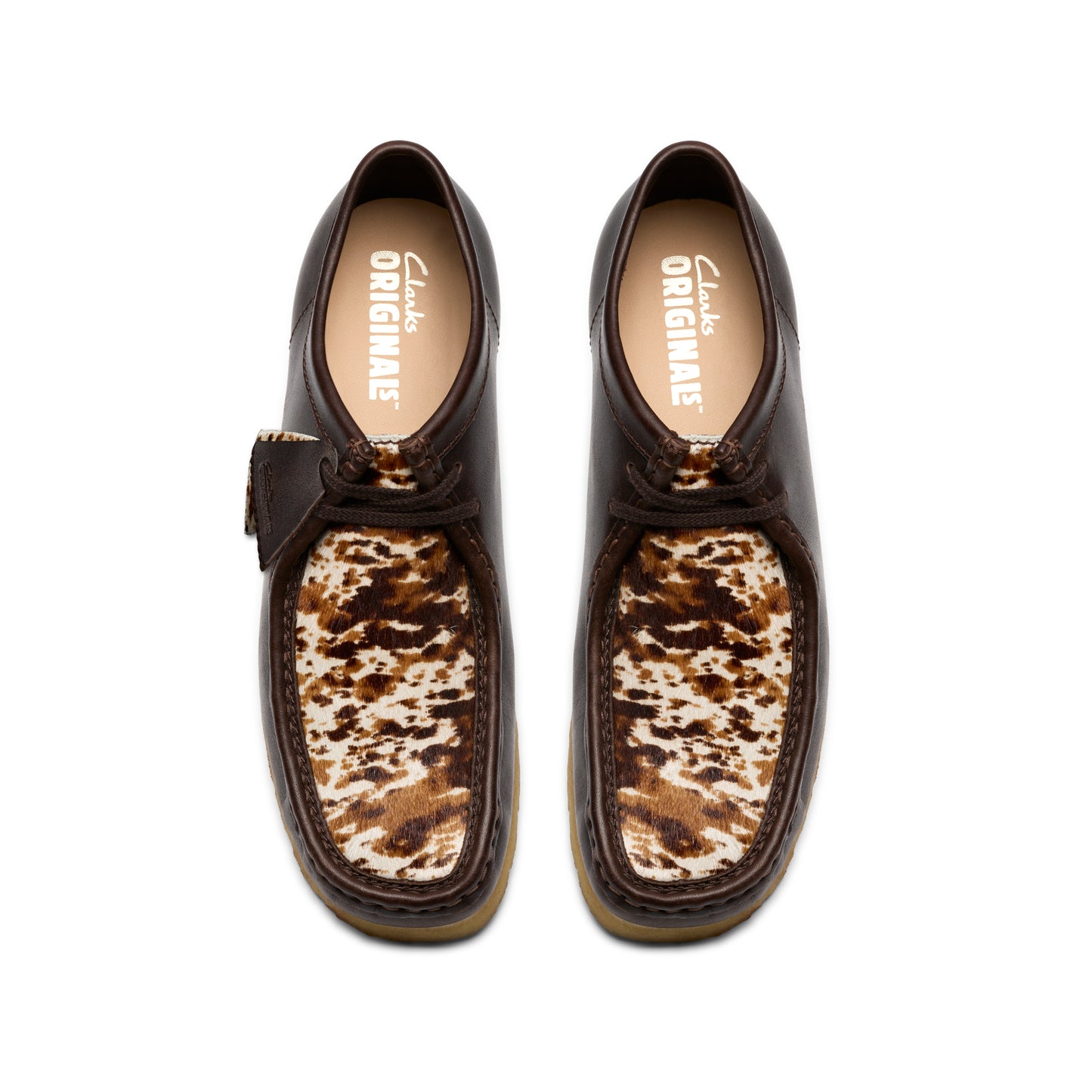 Clark Mens Wallabee Brown Interest 26183768