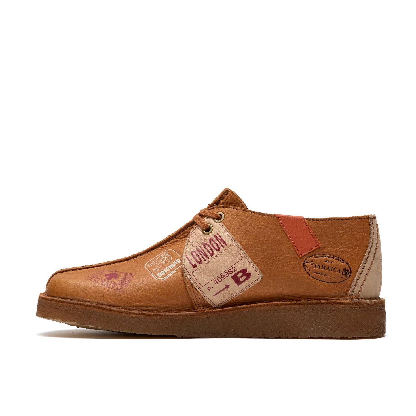 Clarks Men's Desert Travel Trek Tan Interest 26183897