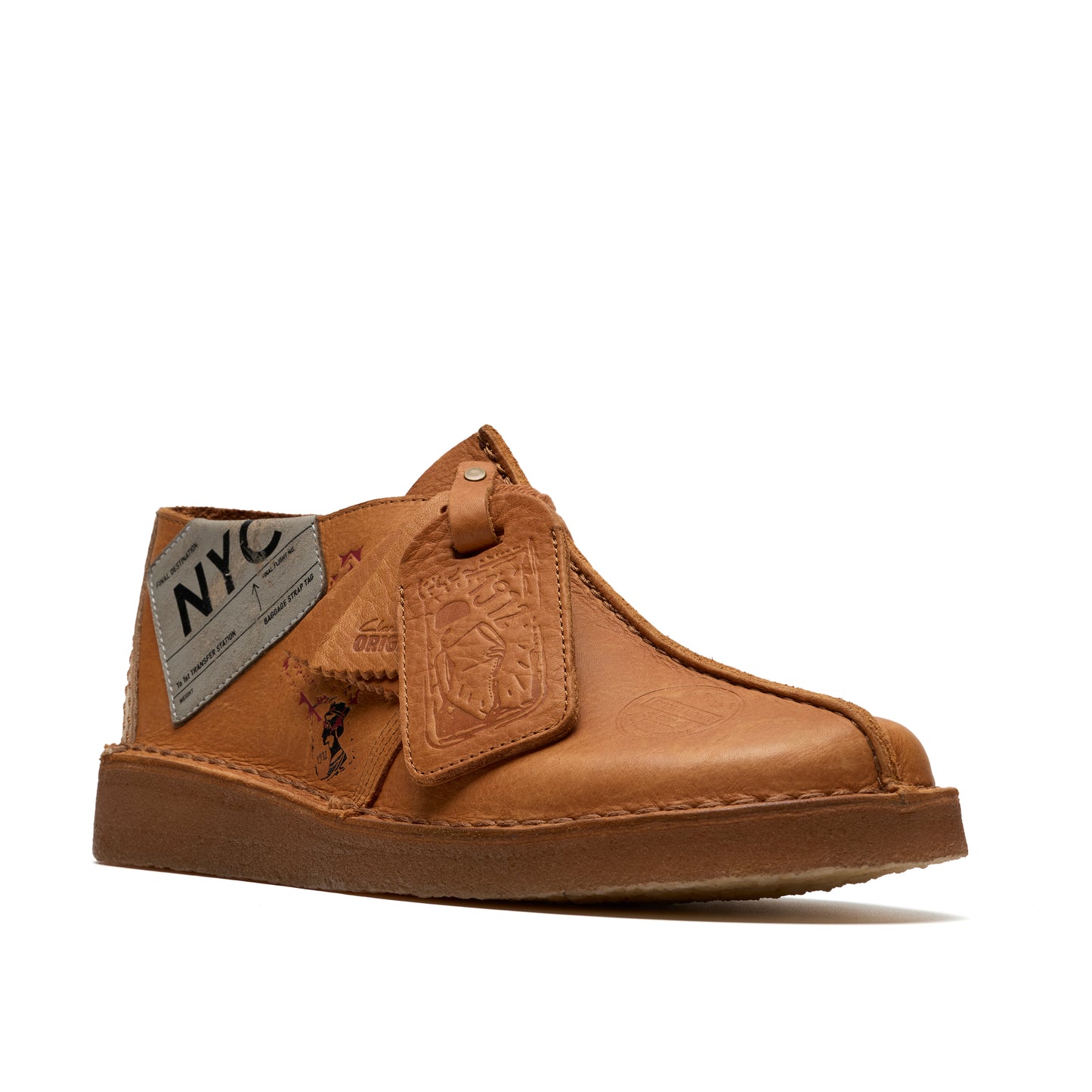 Clarks Men's Desert Travel Trek Tan Interest 26183897
