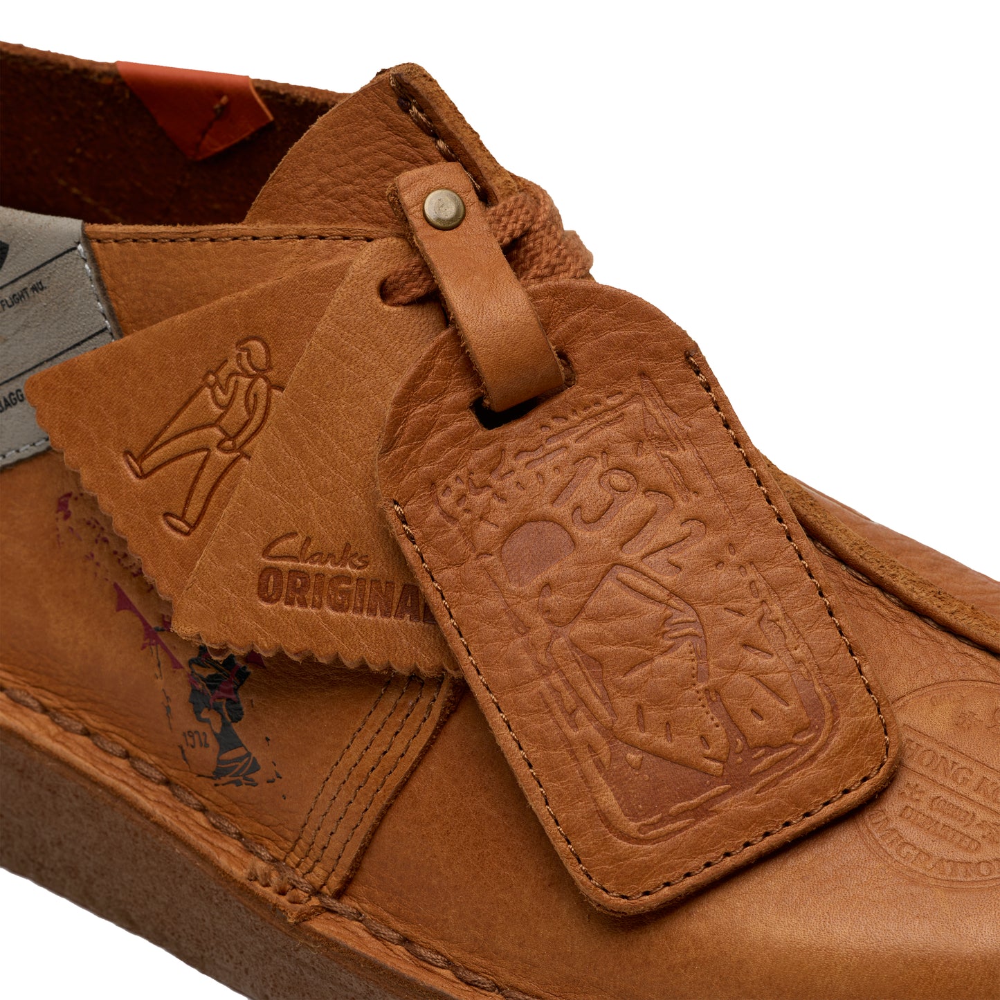 Clarks Men's Desert Travel Trek Tan Interest 26183897