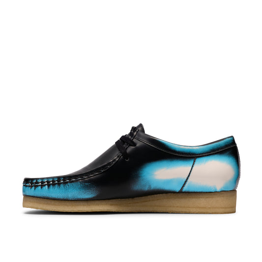 Clark Men's Wallabee Black Brush Off 26185668