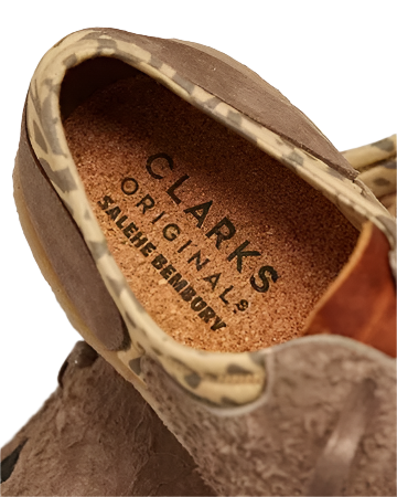 Clarks Mens Lugger Cupsole Taupe 26172617