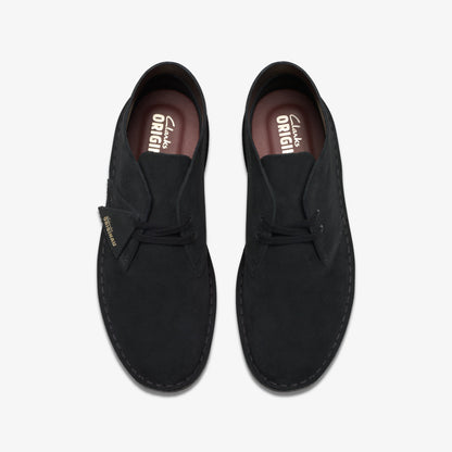 Clarks Desert Boot Black Suede men's shoe – view 6