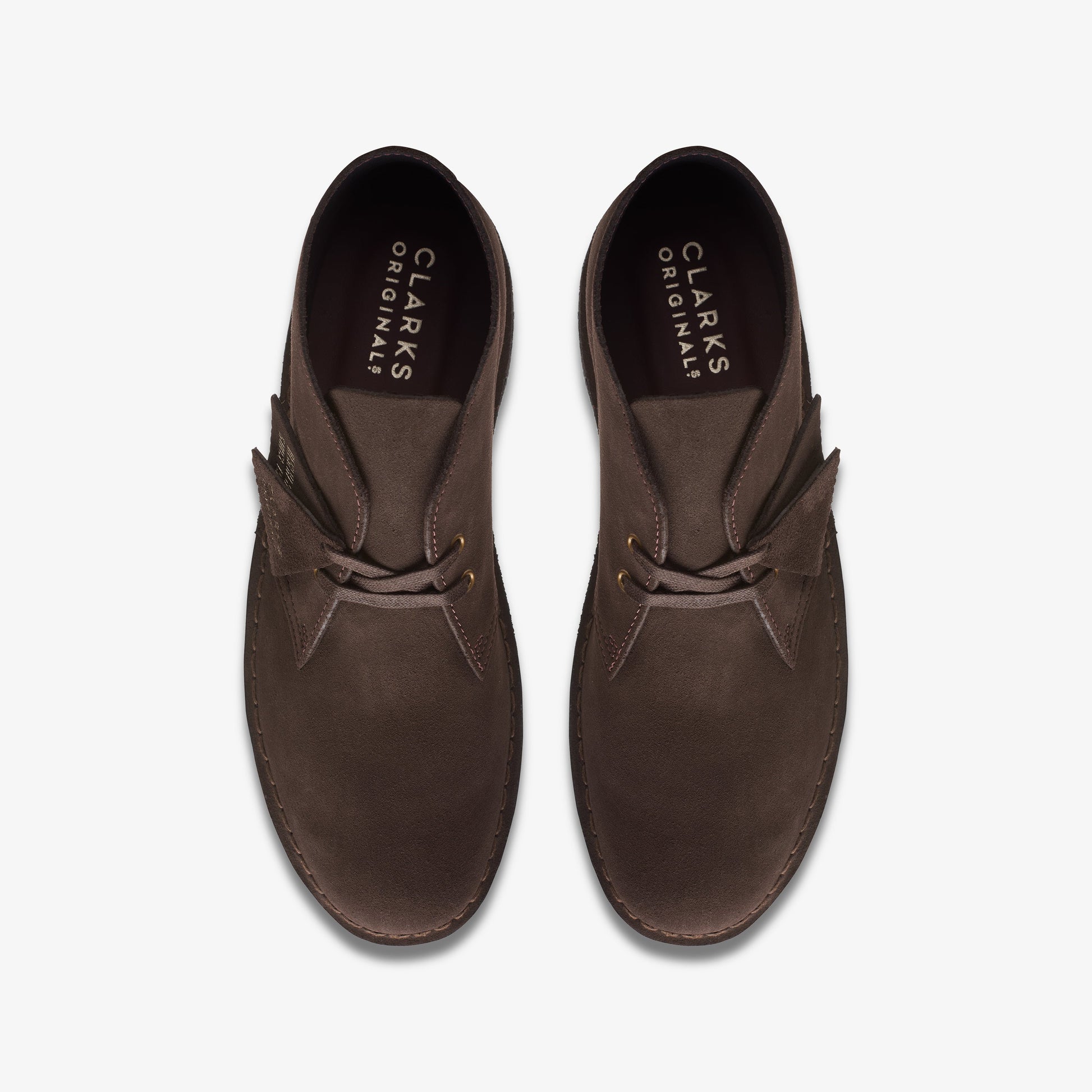 Clarks Desert Boot Brown Suede men's shoe – view 6