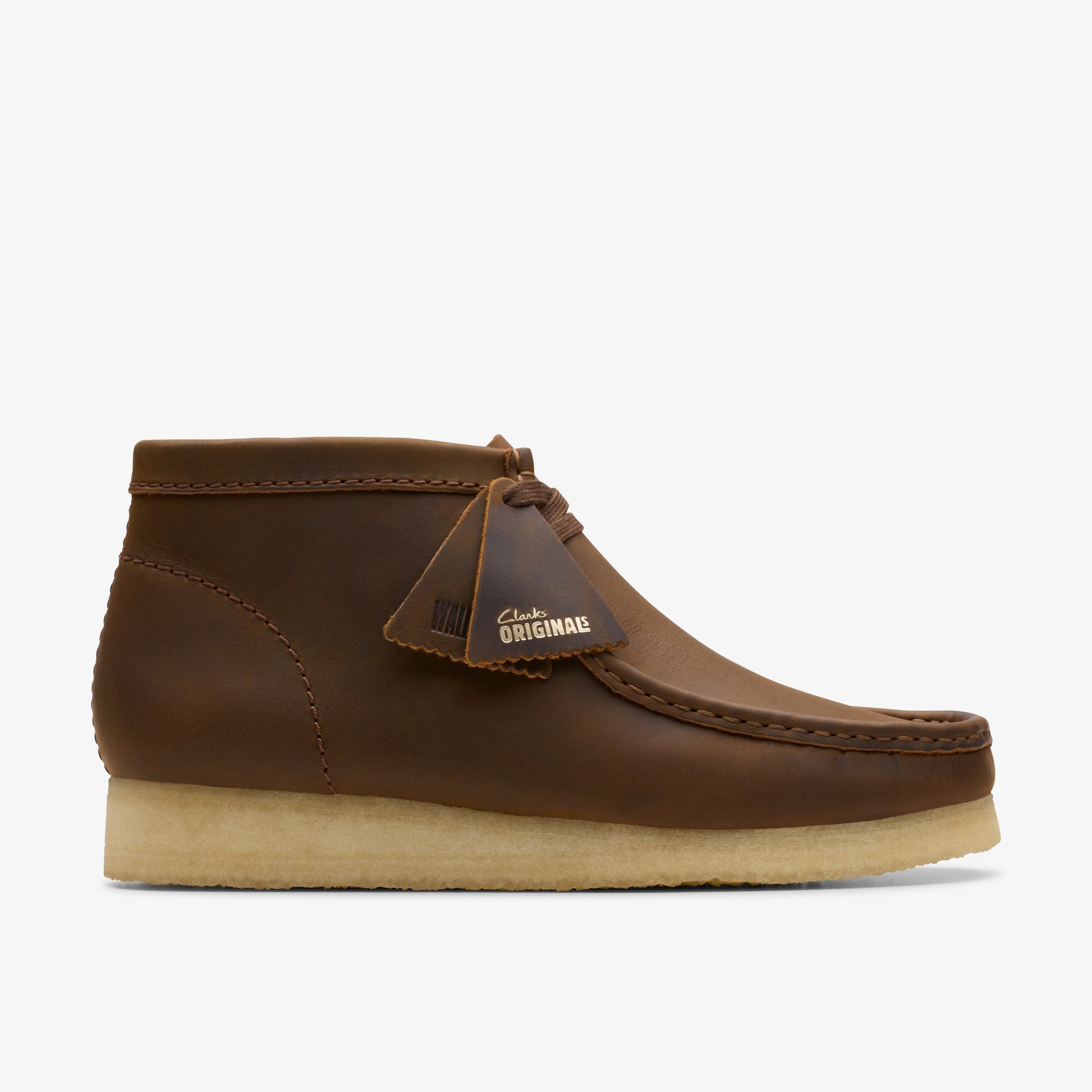 Clarks Mens Wallabee Boot Beeswax