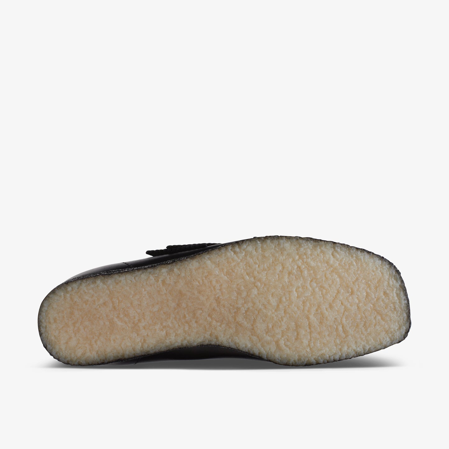 Clarks Wallabee Black Leather men's shoe – view 90049