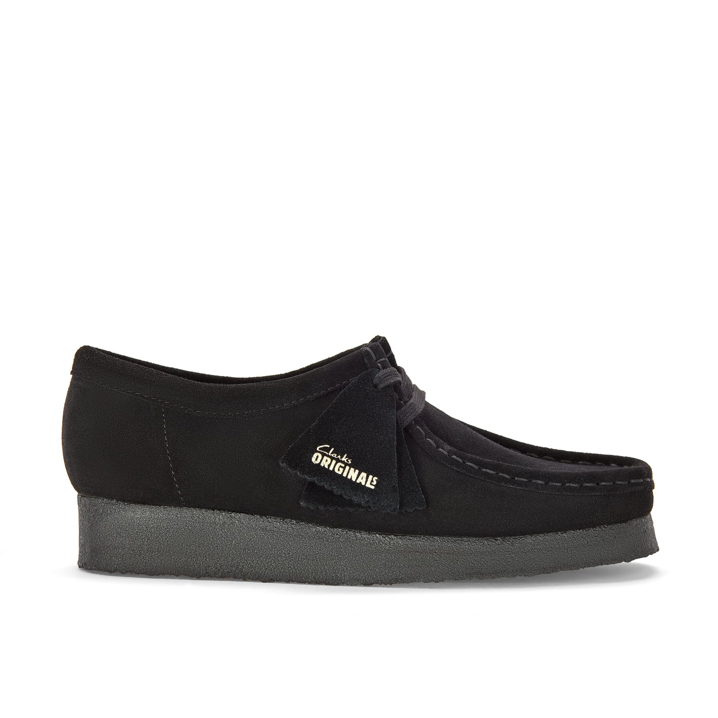 Clark Men's Wallabee Black Suede 26155519