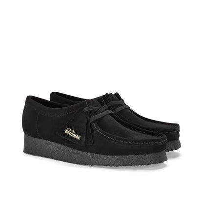 Clark Men's Wallabee Black Suede 26155519