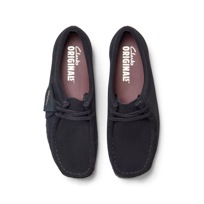 Clark Men's Wallabee Black Suede 26155519