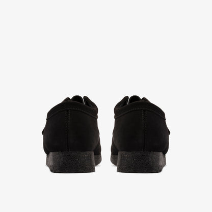 Clarks Wallabee Black Suede men's shoe – view 934